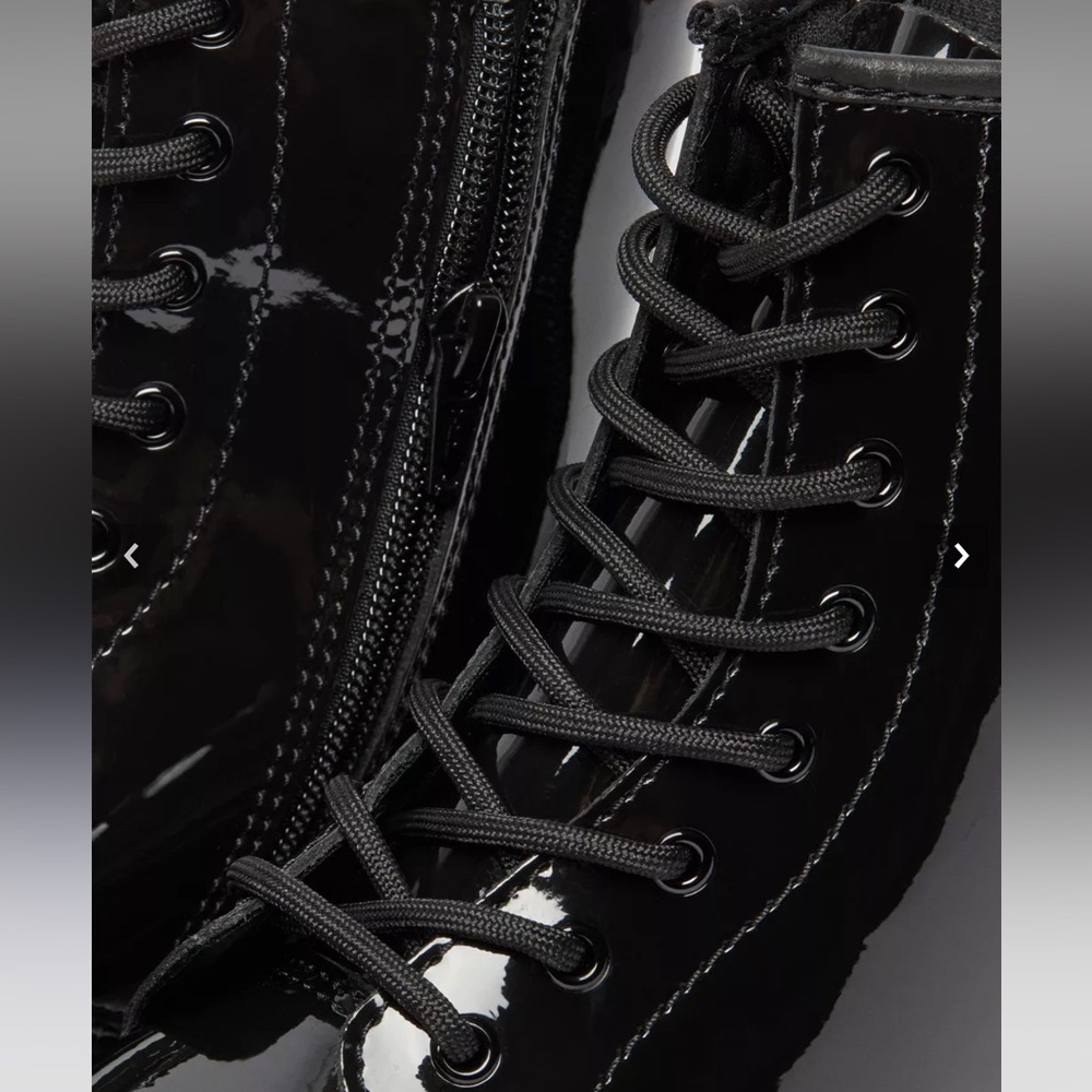Dr. Martens Women’s Patent Leather Boots - Picture 5 of 16